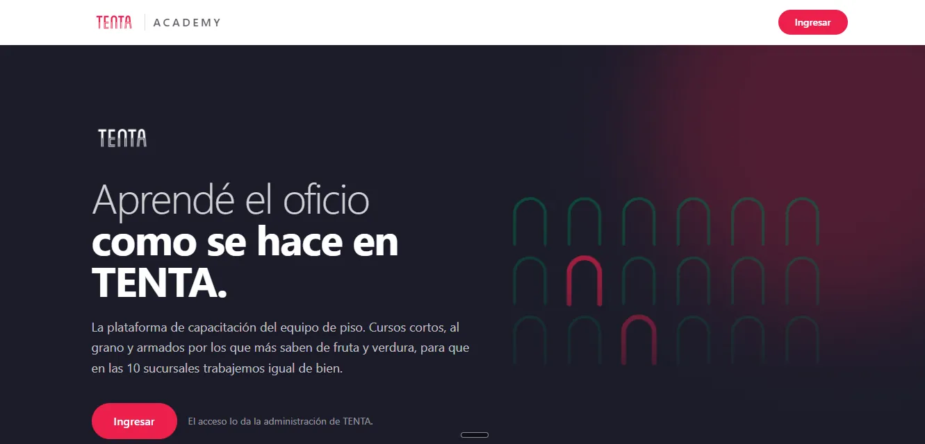 Tenta Academy, la plataforma de capacitación para el equipo de piso